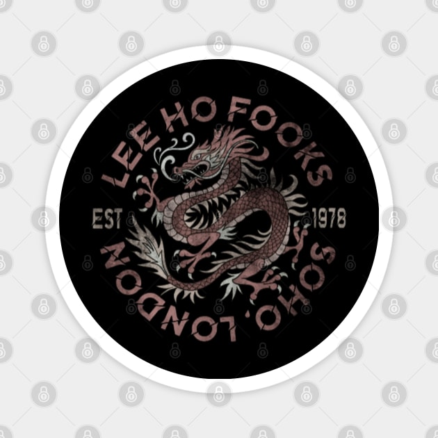 lee ho fooks logo Magnet by soreeyes